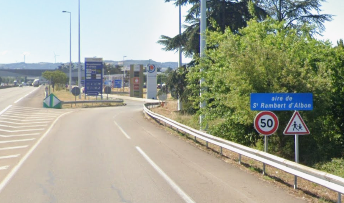 Aire de Saint Rambert d'Albon Ouest