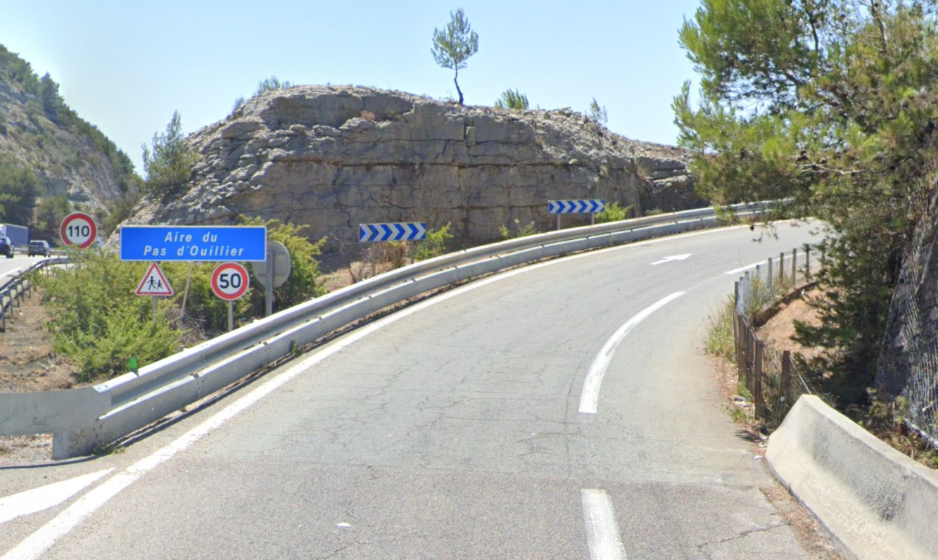 Aire du Pas d'Ouillier A50