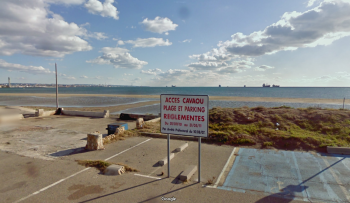 Parking et Plage du Cavaou