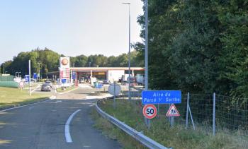 Aire de Parc-sur-Sarthe sur  A11