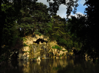 Bois de Boulogne, La grande Cascade. All. de la Reine Marguerite