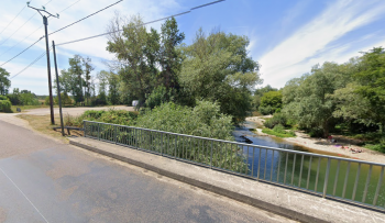 Rivi�re l'Armancon - Cascade de Germigny